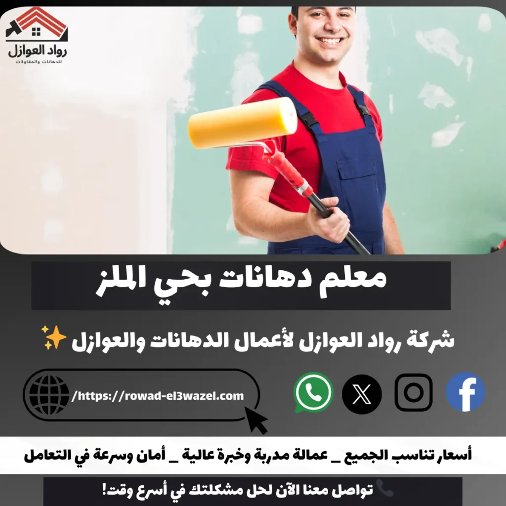 معلم دهانات بحي الملز